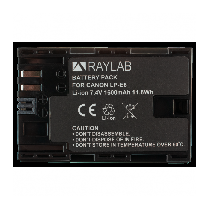Аккумулятор Raylab RL-LPE6 1600мАч