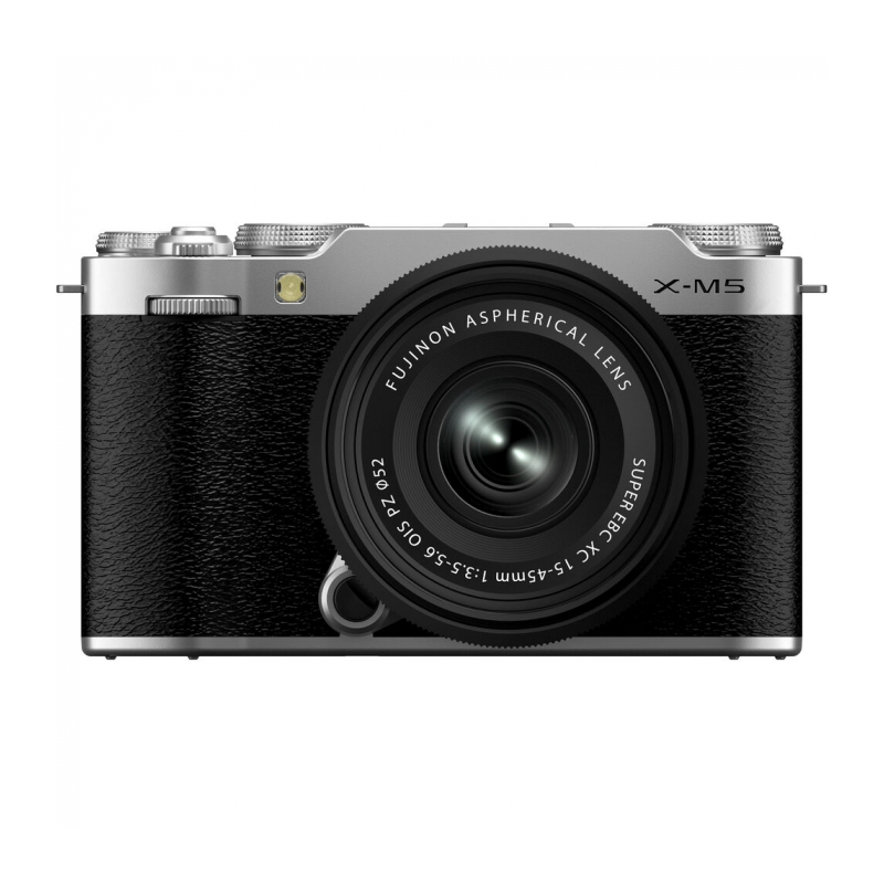Fujifilm X-M5 Kit 15-45mm f/3.5-5.6 Silver