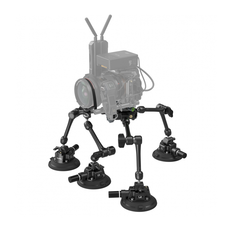 SmallRig 3565B Комплект держателей с присосками для фото/кинокамер All-in-One 4-Arm Suction Cup Kit