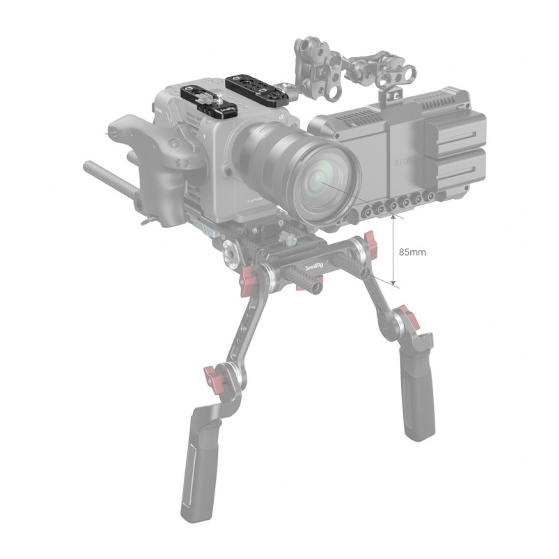 Комплект SmallRig 3224 для цифровой кинокамеры Sony FX6, площадка для аксессуаров и ручка