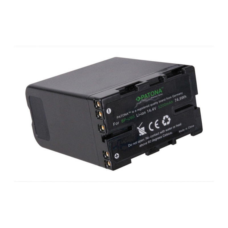 Аккумулятор PATONA аналог Sony BP-U60