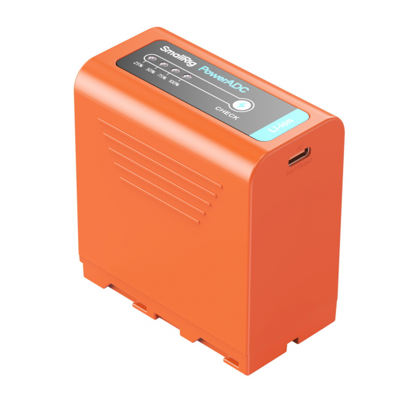 SmallRig 4972 Аккумулятор литий-ионный NP-F970 USB-C Rechargeable Camera Battery (Orange)
