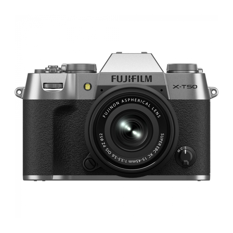 Fujifilm X-T50 Kit XC 15-45mmF3.5-5.6 OIS PZ Silver