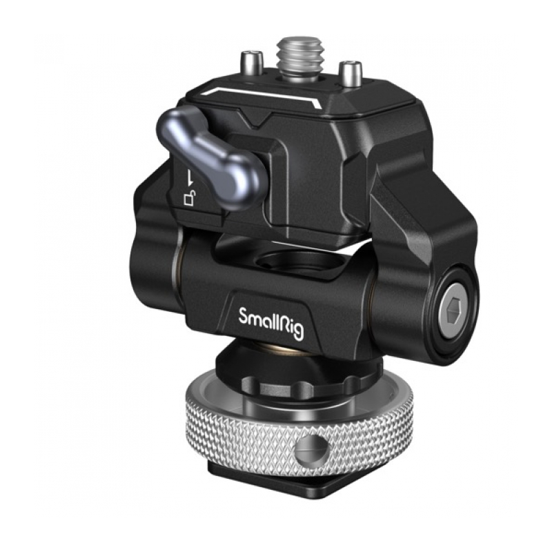 SmallRig 3514C Поворотный держатель монитора Drop-in HawkLock mini Series Monitor Mount Cold Shoe
