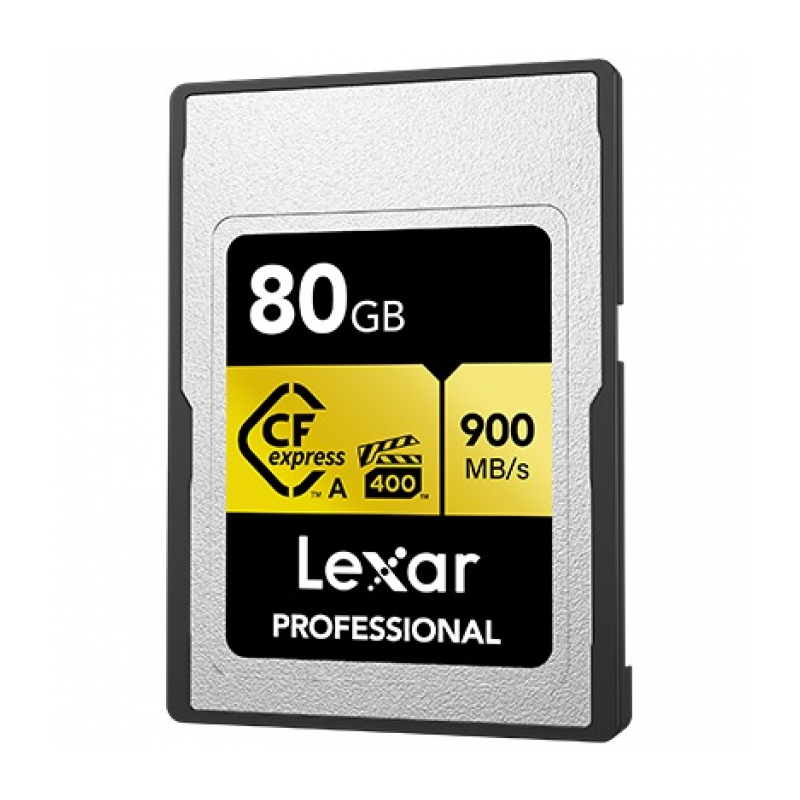 Карта памяти Lexar Professional CFexpress Type A GOLD 80Gb R/W 900/800 MB/s VPG 400 (LCAGOLD080G-RNENG)