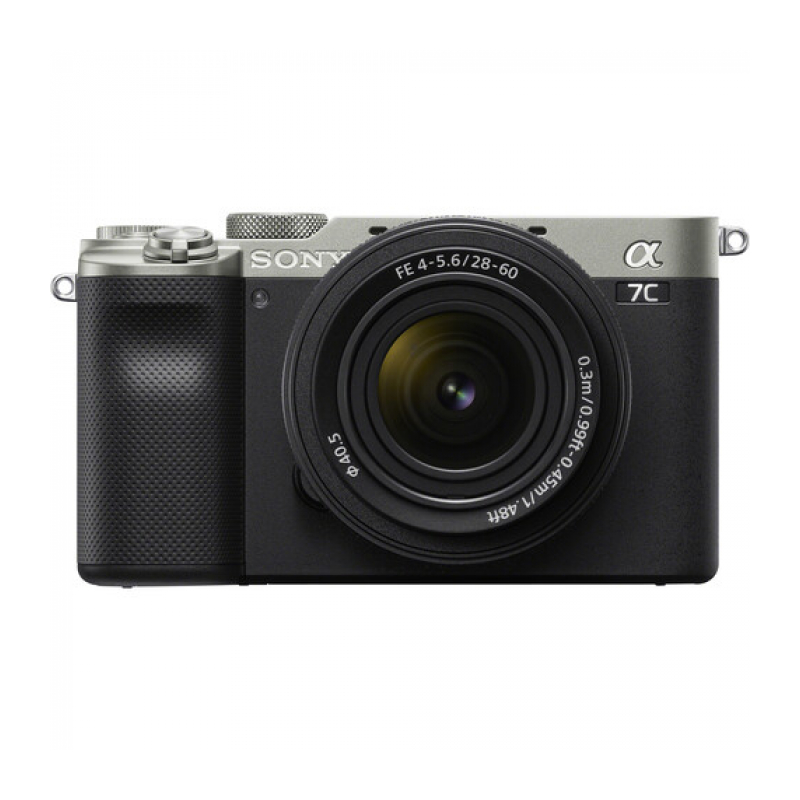 Фотоаппарат системный Sony Alpha A7C Silver Kit FE 28-60mm F/4-5.6