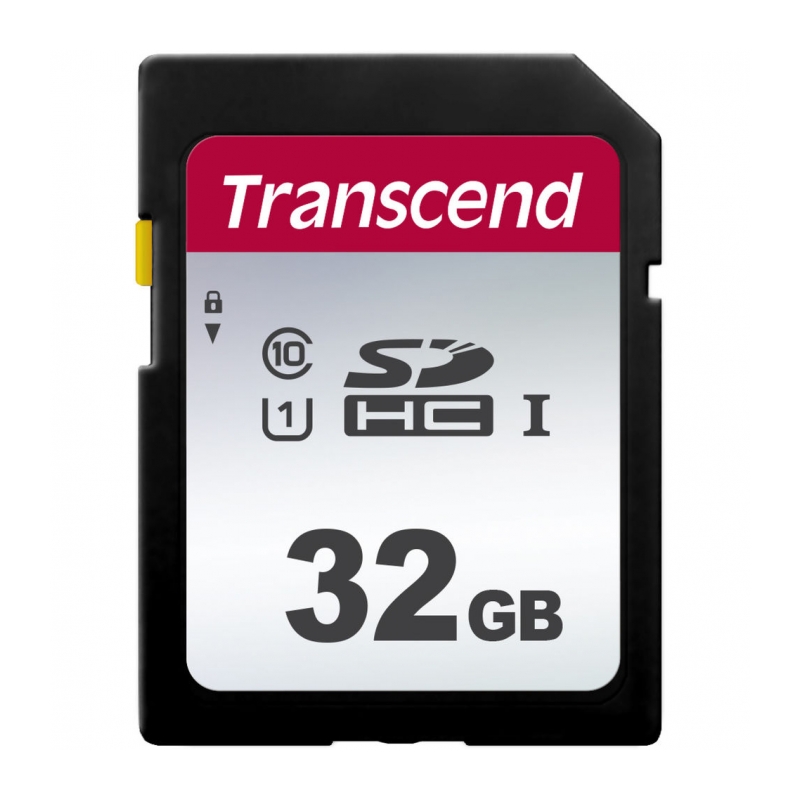 Карта памяти SD 32GB Transcend 300S SDHC UHS-I U1 [TS32GSDC300S]