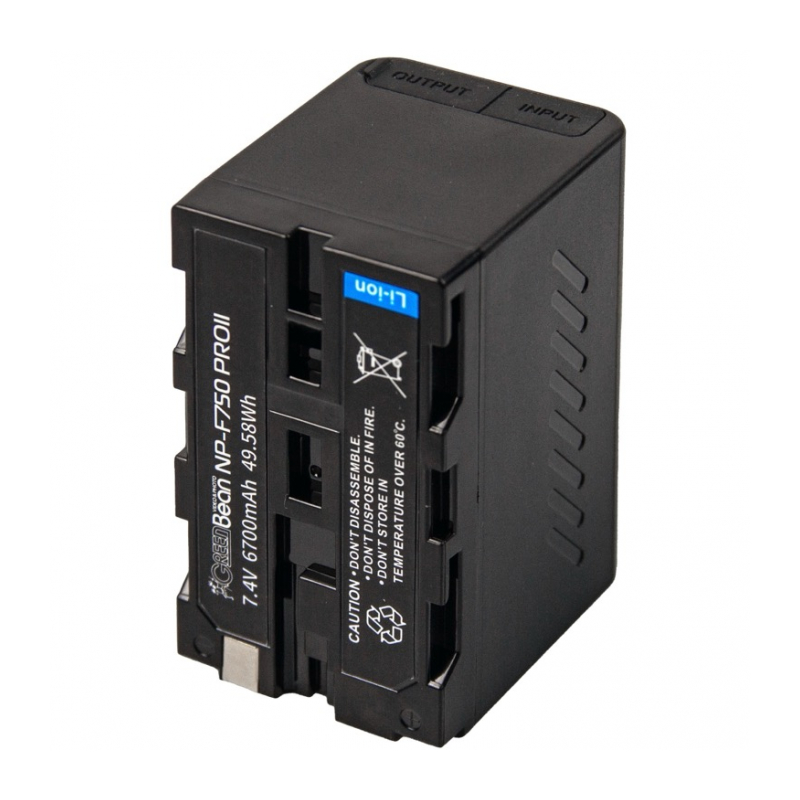 Аккумулятор GreenBean NP-F750 PROII (6700 мАч)