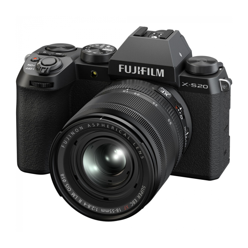 Fujifilm X-S20 Kit XF 18-55mm F2.8-4 R LM OIS Black