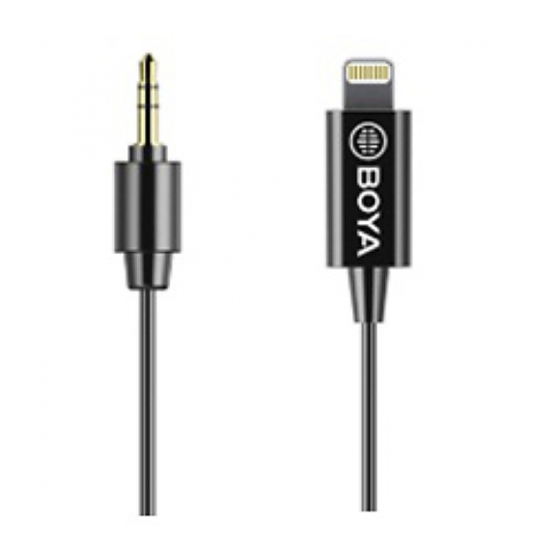 Переходник Boya BY-K1 с Lightning разъёмом для устройств Apple