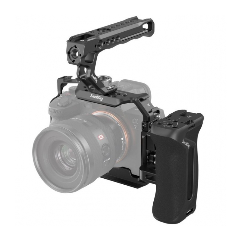 SmallRig 3669 Комплект для цифровой камеры Sony A7SIII / A7IV, клетка, 2 ручки и фиксатор кабеля