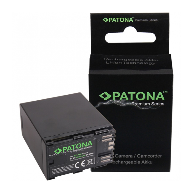 Аккумулятор PATONA Premium аналог Canon BP-A60
