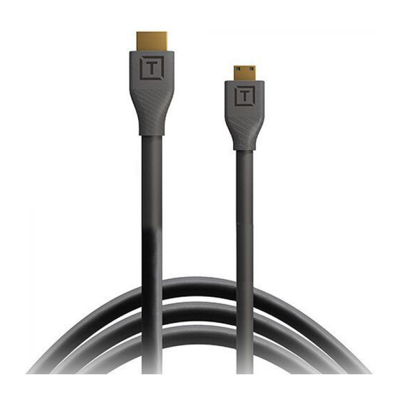 Кабель Tether Tools TetherPro HDMI Mini to HDMI 2.0 30cm Black [H2C1-BLK]