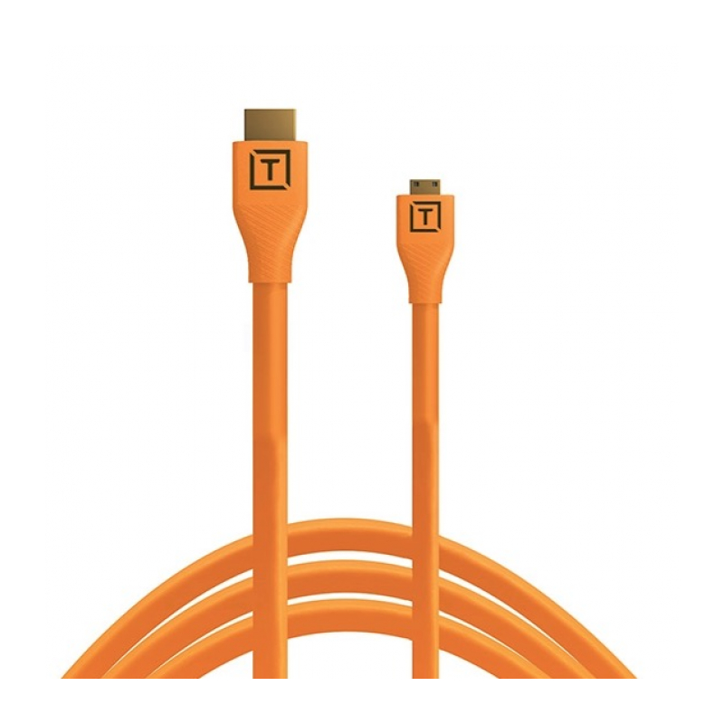 Кабель Tether Tools TetherPro HDMI Micro to HDMI 4.6m Orange [H2D15-ORG]