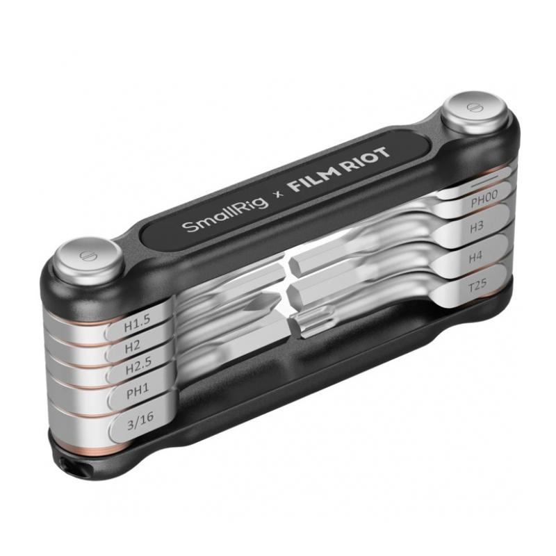 SmallRig x FILM RIOT 4375 Отвертка складная 10-in-1 Folding Wrench Set (Black)
