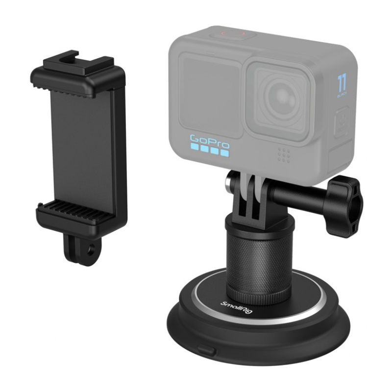 SmallRig 4347 Держатель магнитный для экшен-камер, смартфонов Suction Cup Mounting