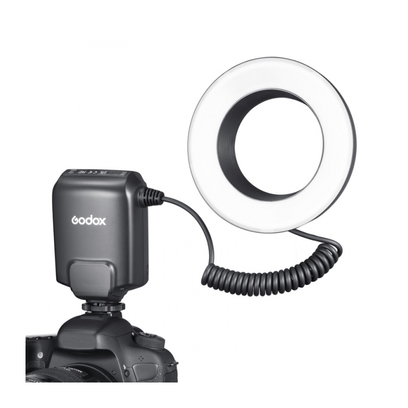 Вспышка для макросъемки Godox ML-150II кольцевая