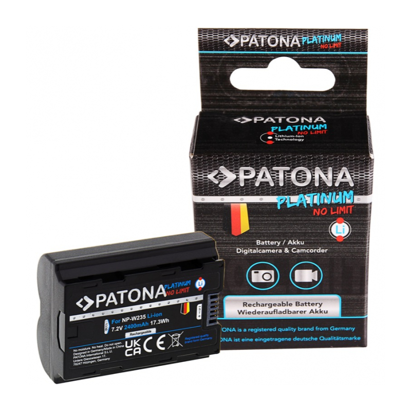 Аккумулятор PATONA Platinum аналог Fujifilm NP-W235