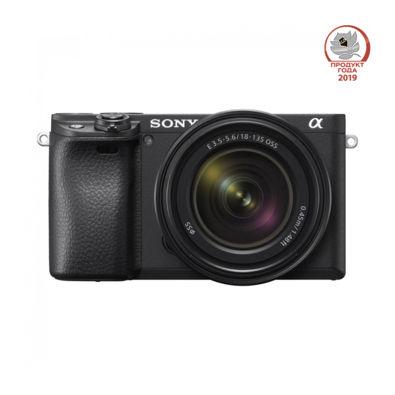 Цифровая фотокамера Sony Alpha A6400 Kit 18-135 чёрная