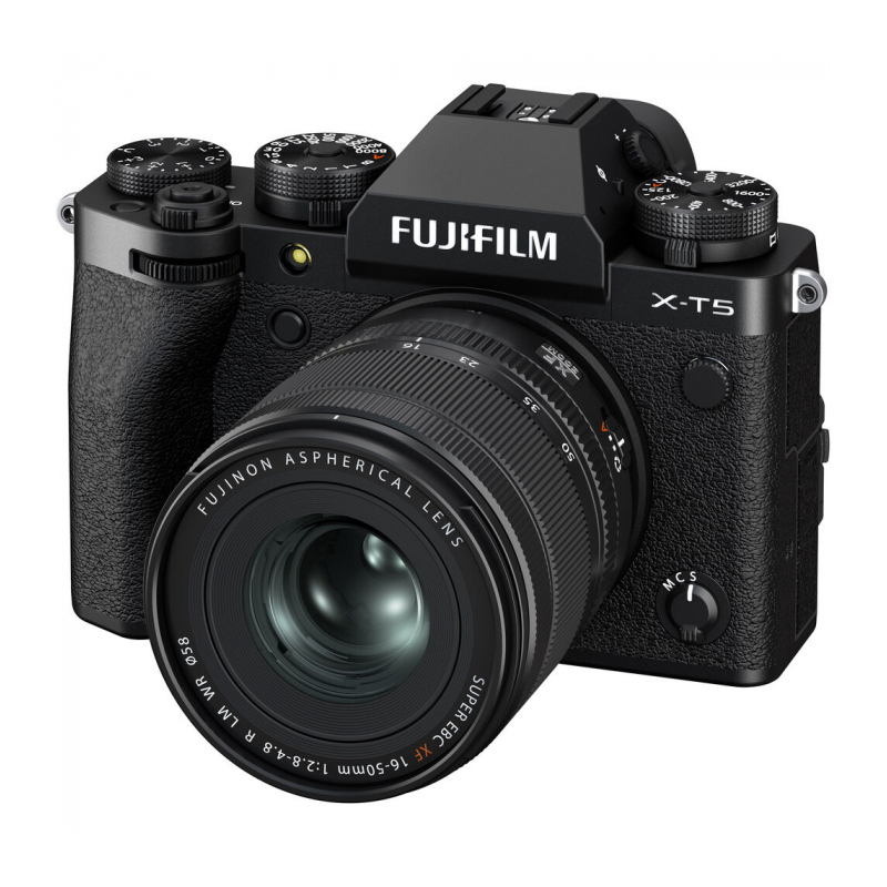 Fujifilm X-T5 Kit XF 16-50mm F2.8-4.8 R LM WR Black