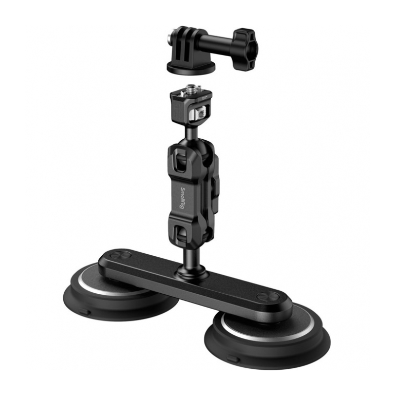 SmallRig 4467 Держатель магнитный для экшен-камер Dual Magnetic Suction Cup Mounting Support Kit