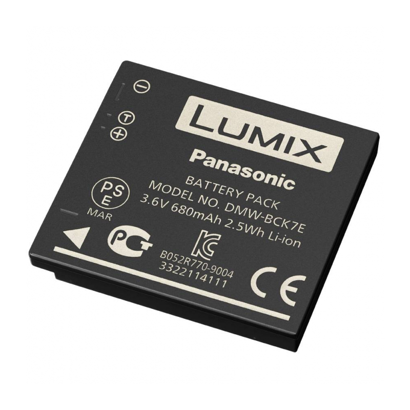 Аккумулятор Panasonic DMW-BCK7E ДЛЯ СЕРИИ DSC FT