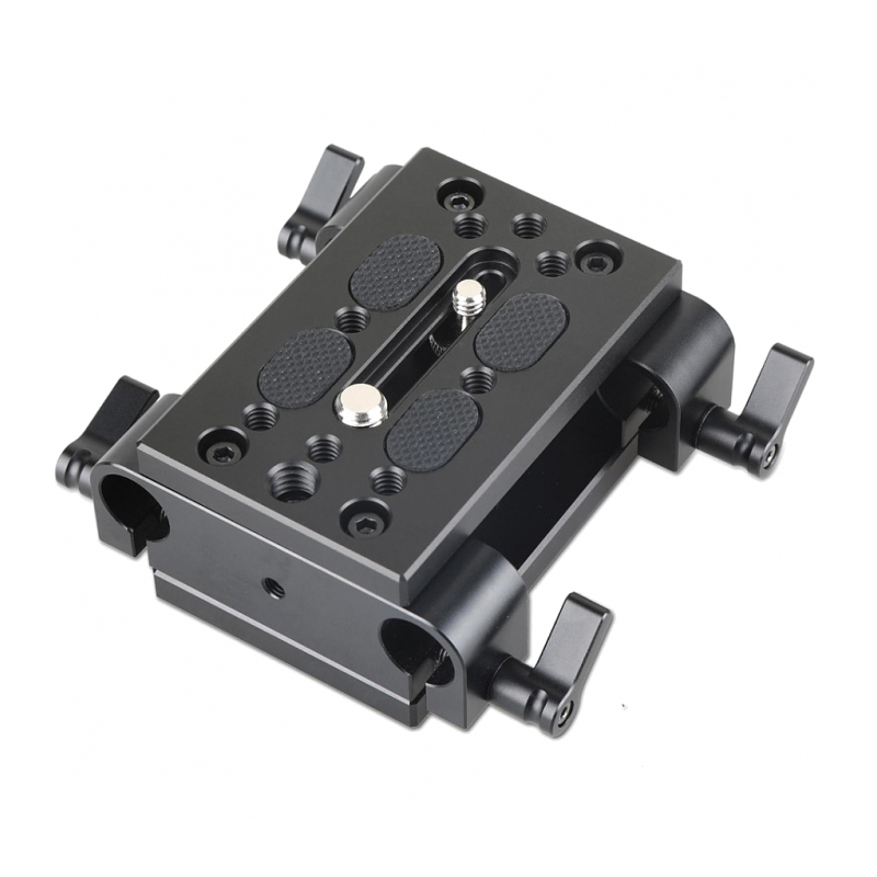 Базовая площадка SmallRig 1798 Baseplate with Dual 15mm Rod Clamp с креплением для направляющих