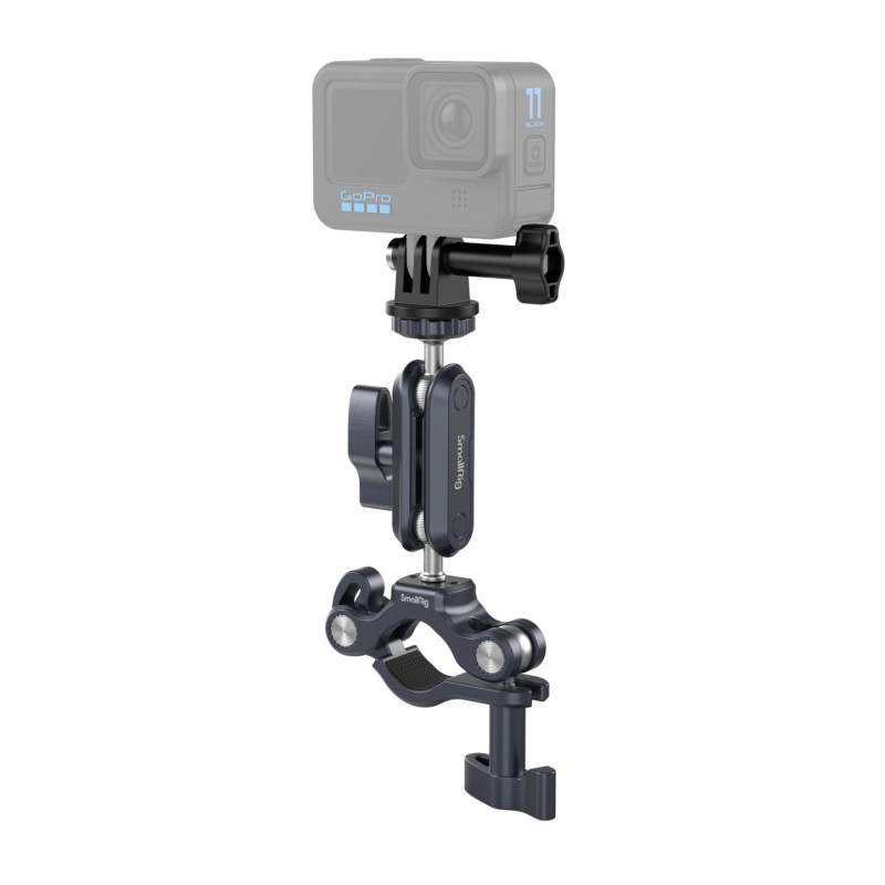 SmallRig 4191 Держатель-струбцина для установки экшн-камер на руль велосипеда, мотоцикла