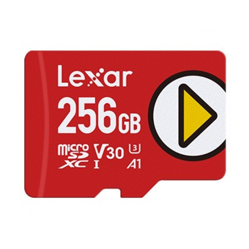 Карта памяти 256GB Lexar PLAY microSDXC UHS-I (W/R 160/100mb/s) C10 A1 V30 U3 (LMSPLAY256G-BNNNG)