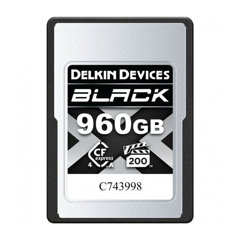 Карта памяти Delkin Devices Black CFexpress Type A 4.0 960GB [DCA4BV2960]