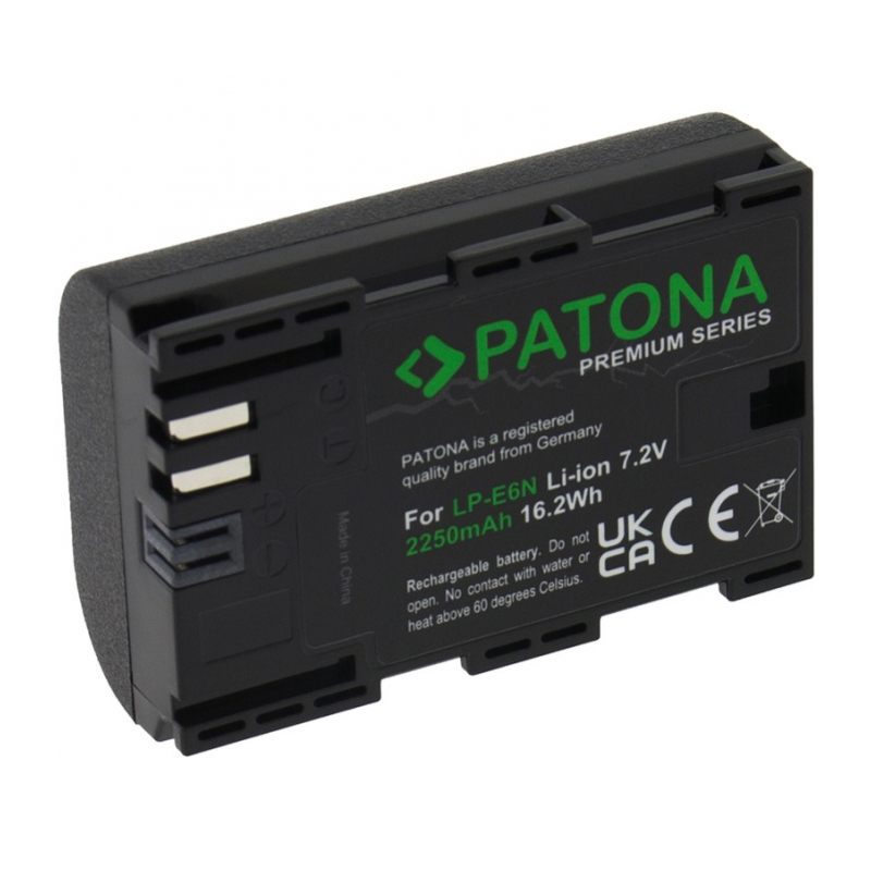 Аккумулятор PATONA Premium аналог Canon LP-E6N